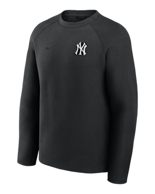New York Yankees Tech Fleece Men's Nike MLB Pullover Crew